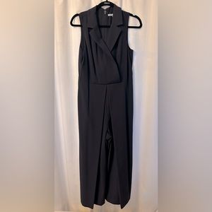 COPY - Antonio Melani Jumpsuit Blue Notched Lapel Sleeveless  Size 6